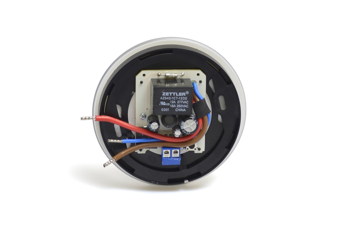 картинка Терморегулятор сенсорный RONDA 9003 White Pure круг от магазина