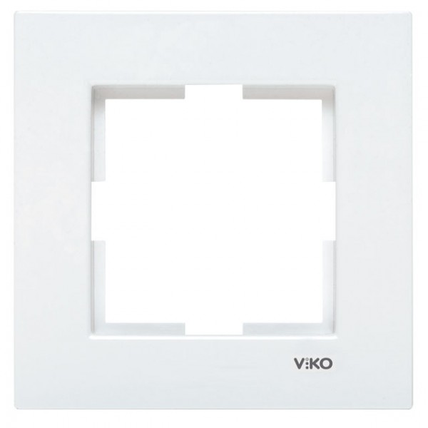 картинка Рамка 1-ая VIKO Karre белый от магазина