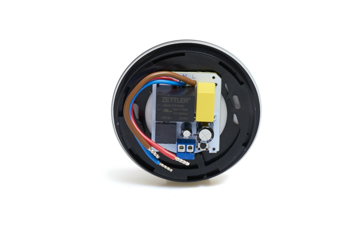 картинка Терморегулятор сенсорный RONDA 9005 Black Classic круг от магазина