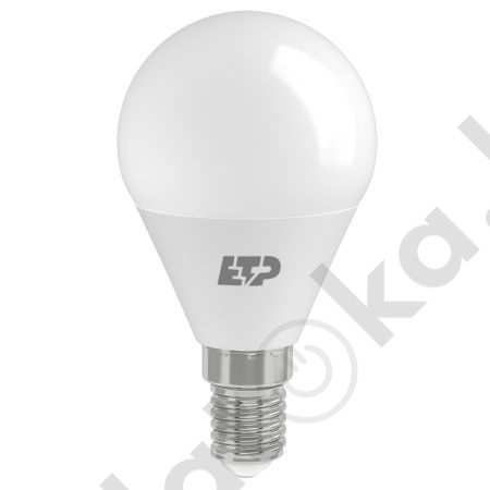 картинка Лампа светодиодная G45 5W 3000K E14 ETP от магазина