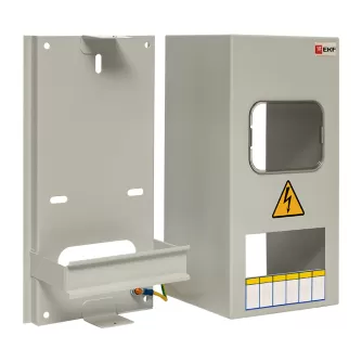 картинка Щит учетно-распределительный навесной ЩУРн-1/6 (БУР) IP31 (300х150х135) EKF PROxima от магазина