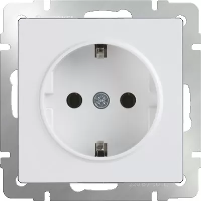 картинка Розетка с/з Werkel белый от магазина