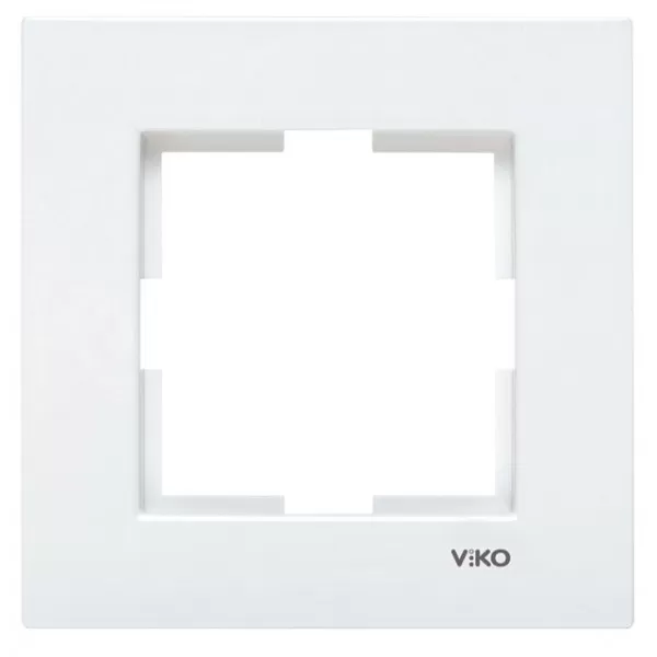 картинка Рамка 1-ая VIKO Karre белый от магазина